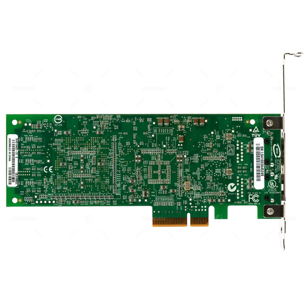 IX4010402-01 QLOGIC QLE4062C  DUAL PORT 1GB PCIE ISCSI ETHERNET NETWORK ADAPTER